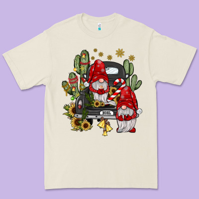 Farm Truck,noel Gnome Premium Tee Designed By Jahusdesignshop