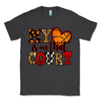 Smoke my heart is on that court basketball red and black Classic Tee - NancyCooperArtShop