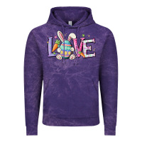 Cloud Purple love easter Vintage Hoodie - MaliasSmallBusiness