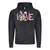 Vintage Black love easter Vintage Hoodie - MaliasSmallBusiness