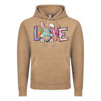 Vintage Coffee love easter Vintage Hoodie - MaliasSmallBusiness