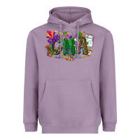 Lavender cna mardi gras Heavyweight Hoodie - CowGirlArtShop