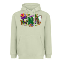 Matcha cna mardi gras Heavyweight Hoodie - CowGirlArtShop
