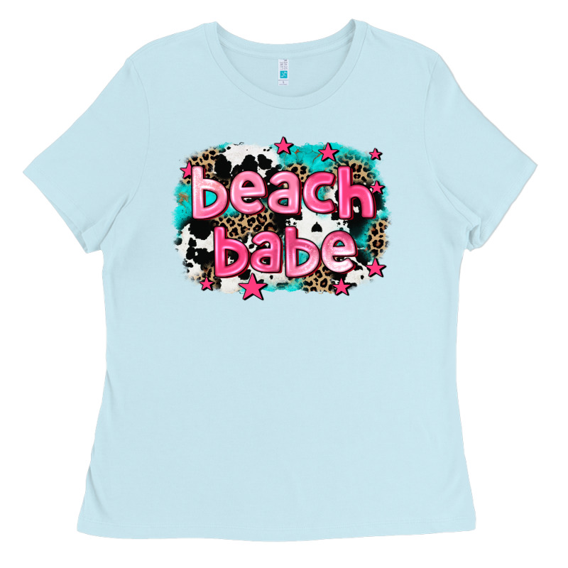 Beach Babe Ladies Tee by AdoDesignShop | Teevron