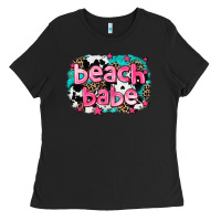 Black beach babe Ladies Tee - AdoDesignShop