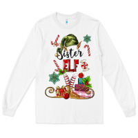 White sister elf Long Sleeve Tee - MaliasSmallBusiness