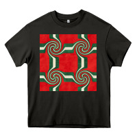 Asphalt retro christmas seamless pattern Heavy Core Tee - BundleAndBundleShop