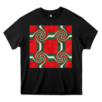 Black retro christmas seamless pattern Heavy Core Tee - BundleAndBundleShop