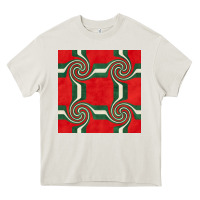 Cream retro christmas seamless pattern Heavy Core Tee - BundleAndBundleShop