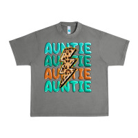 Tornado auntıe with lightning bolt Urban Heavy Tee - MaliasSmallBusiness