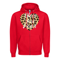 Red Bless Your Heart Zipper Hoodie - Bettercallsaul