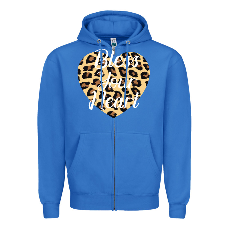 Bless Your Heart Zipper Hoodie by Bettercallsaul | Teevron
