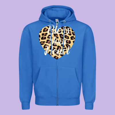 Bless Your Heart Zipper Hoodie Designed By Bettercallsaul