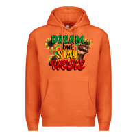 Carrot dream but stay woke juneteenth Premium Hoodie - CowGirlArtShop