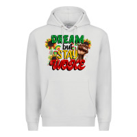 Dove Grey dream but stay woke juneteenth Premium Hoodie - CowGirlArtShop