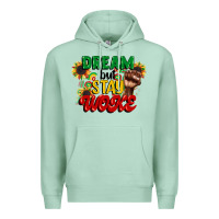 Seafoam dream but stay woke juneteenth Premium Hoodie - CowGirlArtShop