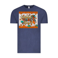 Vintage Denim grateful thankful blessed Vintage Tee - JahusDesignShop