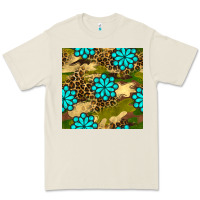 Bone camouflage leopard gemstone seamless pattern Premium Tee - BundleAndBundleShop
