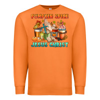 Carrot pumpkin spice and jesus christ Premium Sweatshirt - CowGirlArtShop