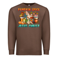 Chestnut pumpkin spice and jesus christ Premium Sweatshirt - CowGirlArtShop