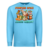 Pumpkin Spice And Jesus Christ Premium Sweatshirt | Teevron