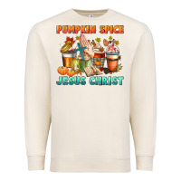 Sandshell pumpkin spice and jesus christ Premium Sweatshirt - CowGirlArtShop