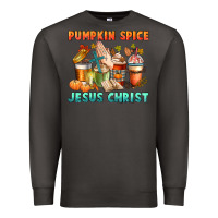 Smoke pumpkin spice and jesus christ Premium Sweatshirt - CowGirlArtShop