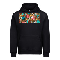 Black american  football with turquoise license plate Urban Hoodie - BundleAndBundleShop