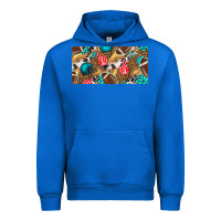 Cobalt american  football with turquoise license plate Urban Hoodie - BundleAndBundleShop