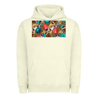 Pigment Pistachio american  football with turquoise license plate Urban Hoodie - BundleAndBundleShop