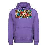 Tulip american  football with turquoise license plate Urban Hoodie - BundleAndBundleShop