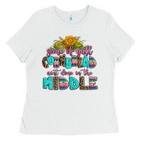 White some of yall cornbread aint done in the middle Ladies Tee - AdoDesignShop