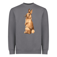 Storm Bunny Heavyweight Sweatshirt - NancyCooperArtShop