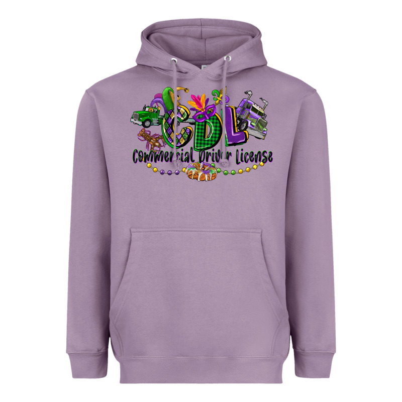 Cdl Mardi Gras Heavyweight Hoodie by CowGirlArtShop | Teevron