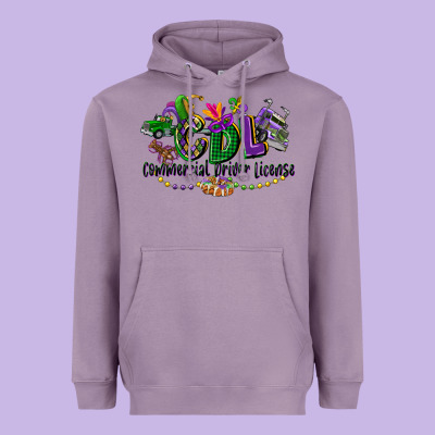 Cdl Mardi Gras Heavyweight Hoodie Designed By Cowgirlartshop