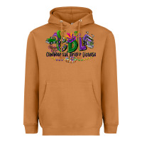 Meerkat cdl mardi gras Heavyweight Hoodie - CowGirlArtShop