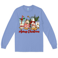 Colony Blue santa fuel merry christmas Long Sleeve Tee - MaliasSmallBusiness