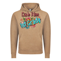 Vintage Coffee little miss first grade Vintage Hoodie - Jasminsmagicworld