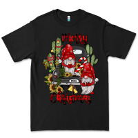 Black farm truck,merry christmas gnome Premium Tee - JahusDesignShop