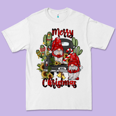 Farm Truck,merry Christmas Gnome Premium Tee Designed By Jahusdesignshop