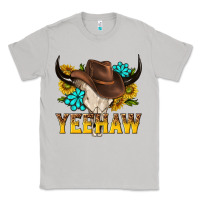 Moon Dust yeehaw bull skull Classic Tee - NancyCooperArtShop