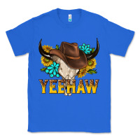 True Royal yeehaw bull skull Classic Tee - NancyCooperArtShop