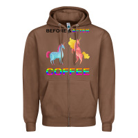Chestnut Before After Coffee Zipper Hoodie - Bettercallsaul
