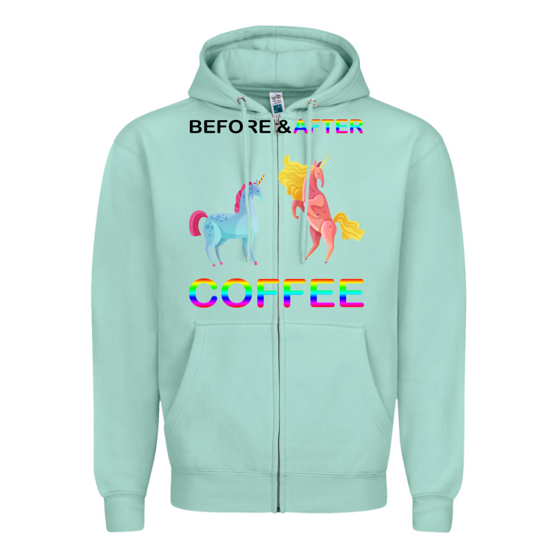 Before After Coffee Zipper Hoodie by Bettercallsaul | Teevron