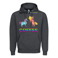 Smoke Before After Coffee Zipper Hoodie - Bettercallsaul