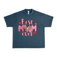 Midnight Navy best mom ever Urban Heavy Tee - MaliasSmallBusiness