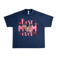 Navy best mom ever Urban Heavy Tee - MaliasSmallBusiness