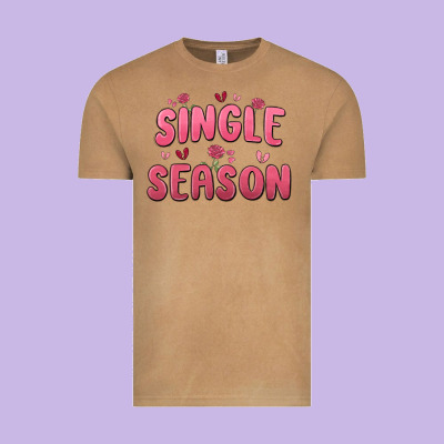 Single Season Vintage Tee Designed By Maliassmallbusiness