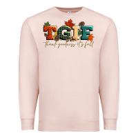 Tgif Thank Goodness Its Fall Premium Sweatshirt | Teevron