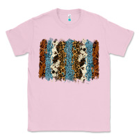 Bubblegum Pink tool leather leopard cowhide backround Classic Tee - RanaPortraitStore